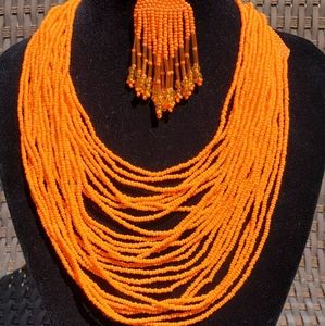 Mexican Handmade Beaded Necklace